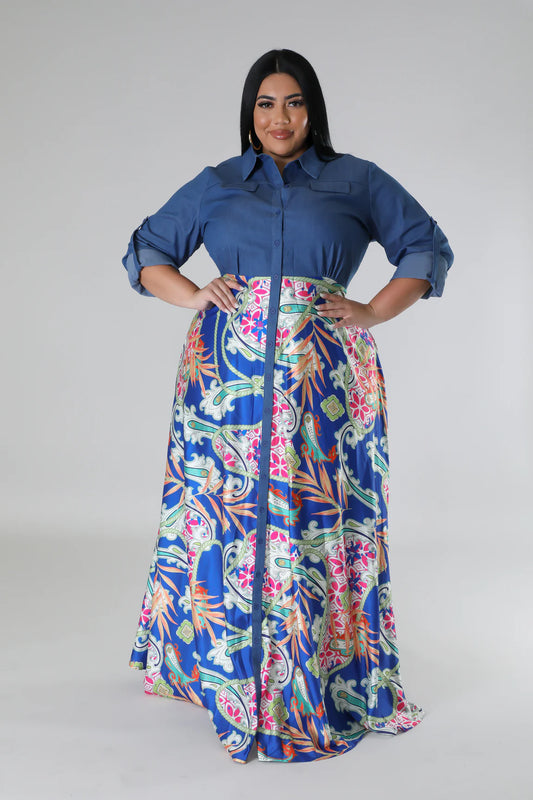 Kara Plus-Size Maxi