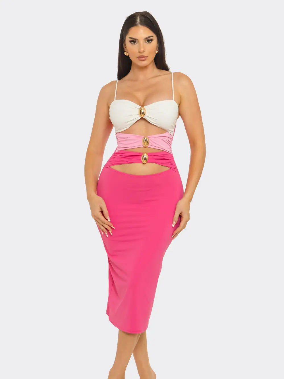 barbie pink midi dress Barbie Daydream Midi Dress  Fairy Tong