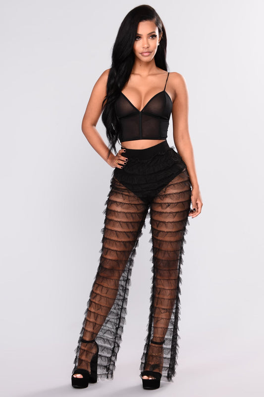 Layered Lace Pant