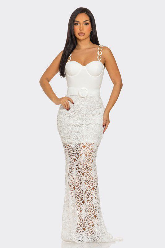 Celine Embroidery Maxi