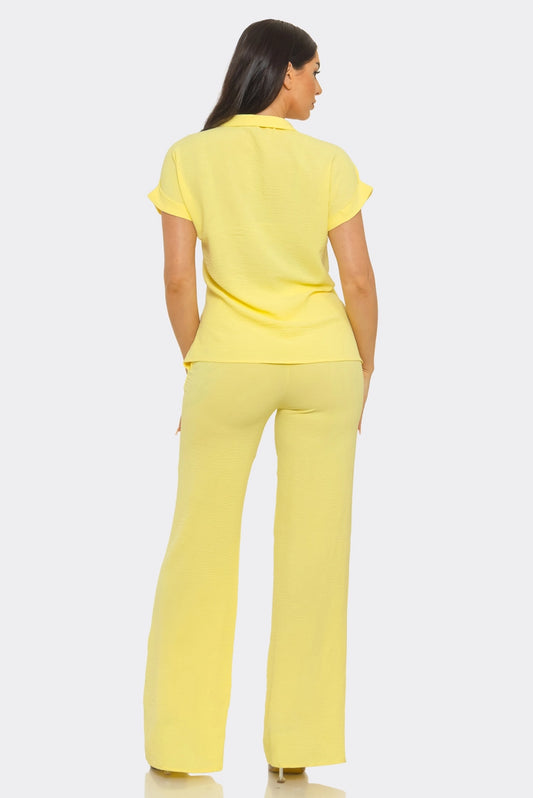 SunKiss 2pc Pant Set