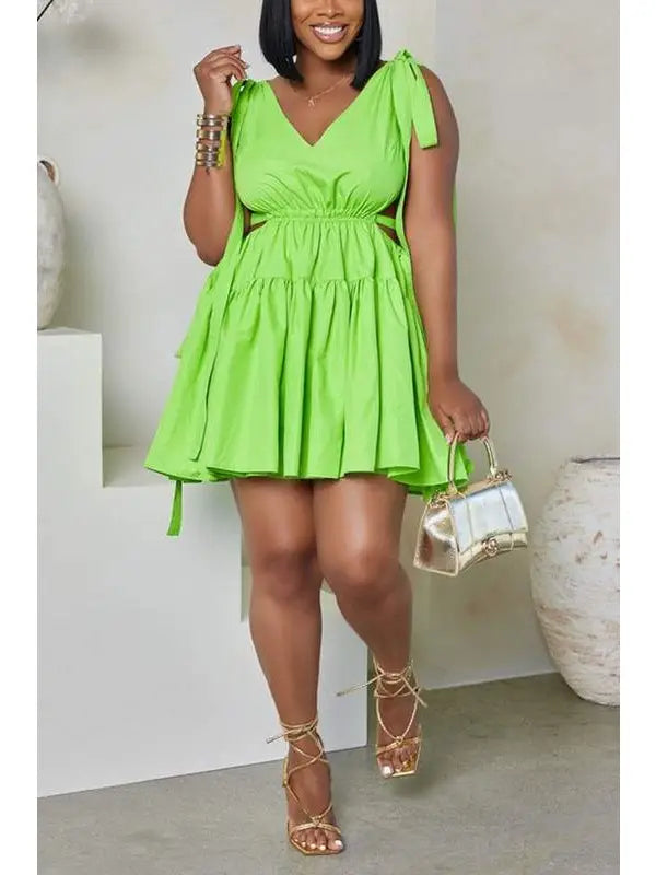 FLIRTY SUMMER DRESS – Blink Boutique