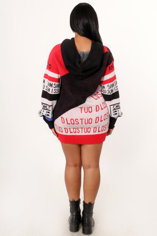 Logo Over size Sweater